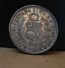 1868 Peru 1 2 Dinero