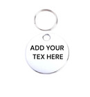 Stainless Steel Custom Laser Engraved Personalized Pet Tag Id Dog Cat Name Tags