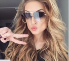 Sunglasses Men s Women s Designer Fashion Gold Metal Frame Classy 2023 Style New
