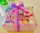 Get Well Or Birthday Gift Basket Girls Kids Disney Princess Teddy Bear Plush