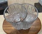 Vintage 1980s  sonoma  Footed Crystal Champagne  Wine Cooler  Ice Bucket