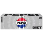 Diet Pepsi Cola Soda Pop  12 Fl Oz 12 Pack Cans Free Shipping