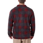 Voyager Men s Full Zip Shirt Jacket - Red  select Size  S-3xl  Fast Shipping