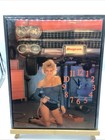 Vintage Snap On Tools Pinup Girl Wall Clock 16    X 20    Works