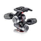 Manfrotto  3-way Head With Retractable Levers And Friction Controls  black 