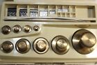 Vintage Ohaus  Calibration Scale balance Weight Set With Case Not Full