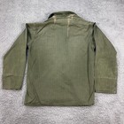 Ww2  or Post  Us Hbt Herringbone Twill Shirt Jacket Od-7 13 Star Buttons Small