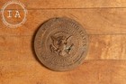 Vintage Bronze Lbj Commemorative Inaugural Medal