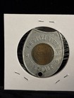 1949-d Lincoln Wheat Penny Encased Cent Niagara Falls Ny Souvenir Good Luck