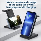 Wireless Charger For Iphone  Apple Watch   Airpods 3-in-1 Fast Charging Station