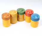 5 Vintage Kodak 35mm Film Canisters Aluminum Pan-x Super-xx Plus-x Kodachrome