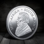 2023 South Africa 1oz Silver Krugerrand Coin Fine R1 Collection Uncirculated