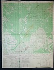 6231 I - Map - 1974 - Tri Tam - Michelin Rubber - Tay Ninh  Ben Cat  Vietnam War