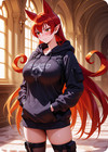Azazel Ameri Anime Art Print - Card 4x6 5x7 Waifu Collectible Irk-ari-01
