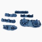 Normandy Countryside Set  Multi-part Bocage Terrain For Wwii Wargaming   Diorama