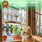 Acrylic Window Bird Feeders With Strong Suction Cups For Cats kid And Birds Love