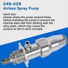 Airless Spray Pump 246428 For Graco Ultra Max Ii 390 395 490 495 595 Linelaze   