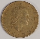 1979  Italy  200 Lire--aluminium Bronze Composition Coin-km  105