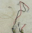 Vintage 3 Wire Telephone Phone Coiled Cord Handset Curly   