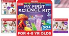 Fun And Safe Science Kit With 50  Experiments For Kids 4    Christmas Gift Idea