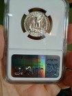 1955 D 25c Ms65 Ngc Silver Washington Quarter