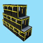  12  Amazon Courier Large Delivery Storage Bags 28x24x20 Black Lot Of 12 Totes