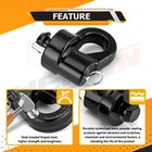 Puck System 2-5 16  Gooseneck Ball  safety Chain Anchor For 13-24 F250 f350 f450