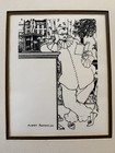 Aubrey Beardsley Bookplate Print From  pierrot s Library 