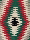 Antique Navajo German Town Eye Dazzler Blanket Circa 1890-1910 Excellent Cond 