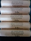 4 Rolls Obw 1959d  Lincoln Penny Bank Wrapped Cent   Rare Original  Bu Rare 