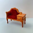 1  12 Scale Miniature Dollhouse Furniture Model Living Room Sofa With Drawer