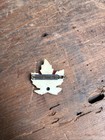 Canadian Sweetheart Brooch Ww2 V For Victory Maple Leaf Rare Pinback Celluloid  