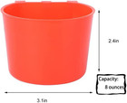 Bird Cage Feeding Cups  Chicken Seed Bowl  Hanging Feeder  Waterer  Coop Cup
