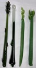 Vtg Crate   Barrel Bloody Mary Glass Swizzle Sticks Vegetables Hand Crafted Bar