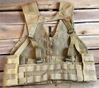 Usgi Military Flc Fighting Load Carrier Tactical Molle Vest Coyote Brown Gc