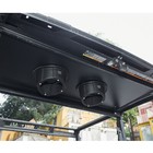 1 Pair 6 5   Speaker Pods Enclosures Mount Overhead For Utv Atv Polaris Can Am