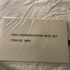 Us Stamps-1989-commemorative Year Set Complete In Usps On  Sealed Plastic-mnh