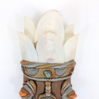 Brazilian 8  Tribal Mask Piranha Teeth Fish Scales Seed Eyes Amazon Rainforest