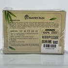 Pantry Plex Bamboo Washcloths 6pk 10 x10  Soft Reusable Face Towels -lot Of 3