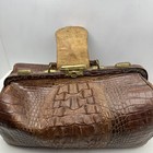 Antique Alligator Hide Doctors Bag Needs Repair