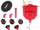 Coolant Funnel Kit  Automotive Radiator Coolant 12-piece Coolant Funnel Kit