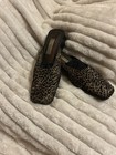 Nickels Women s Animal Print Loafer Casual Shoes Brown Black Size 8 5 Synthetic