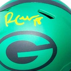 Randall Cobb Signed Green Bay Packers Rave Mini Football Helmet  jsa 