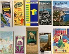 Large Mixed Lot Us Canada Europe Travel Brochures Maps Booklets   Pre 1980s