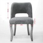 Wood Dining Chairs Set Of 2 modern Upholstered Dining Room Chair Kitchen Chairs