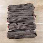 Lot Of 5 Vintage Lily Macrame Cords Heavy 16 2 3 Yards Each Shade 618 Brown