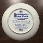 1992 Sports Impressions Mickey Mantle 6 5 Inch Plate Hamilton Collection   712b