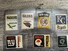 1968-72 Fleer    real Cloth    Nfl  Mlb Stickers  Lot Of 13