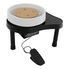 Corded Electric Clay Tools Pottery Wheel Forming Sculpting Machine Diy 60-320rpm