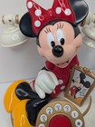 Vintage Telemania Disney Minnie Mouse Desktop Landline Phone Pushbutton
